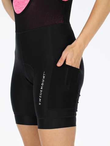 SWEDEMOUNT Skinny Workout Pants 'Core' in Black