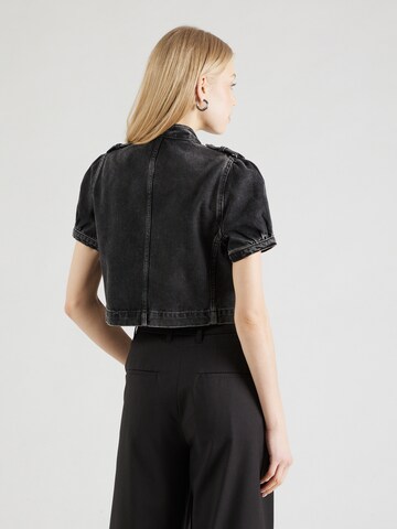 The Kooples Prehodna jakna | črna barva