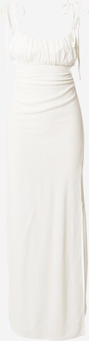 Misspap Καλοκαιρινό φόρεμα σε λευκό: μπροστά