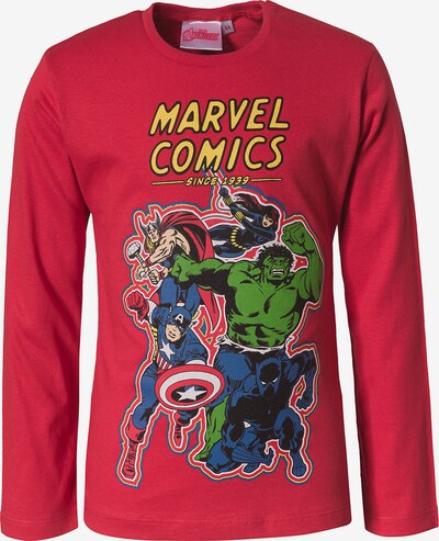 Marvel Avengers Shirt in blau / gelb / grün / rot, Produktansicht