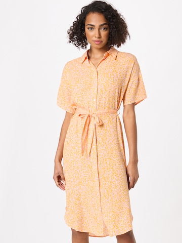 VERO MODA Shirt Dress 'JENNY' in Orange: front