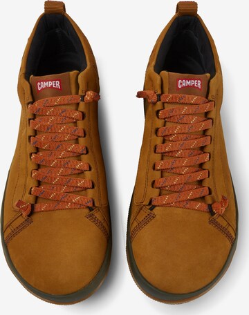 CAMPER Lace-Up Shoes 'Peu Pista' in Brown