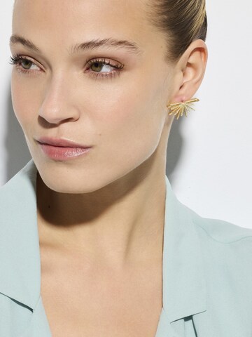 Luxenter - Pendientes 'AMIN' en blanco