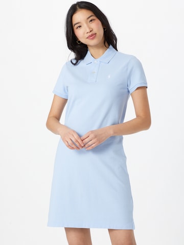 Polo Ralph Lauren Jurk in Blauw: voorkant