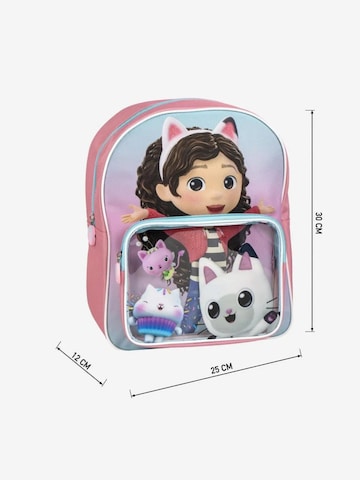 Sac à dos 'Gabby’s Poppenhuis Rugzak Meisjes – Kinder Rugzak – Roze – 30 cm – Doorzichtig Voorvak' Gabby`s Dollhouse en rose