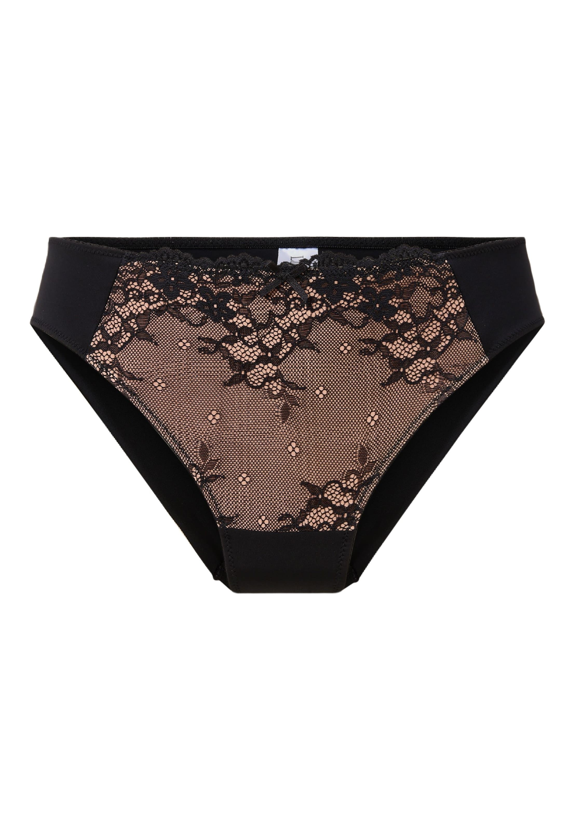 Slip di LingaDore in marrone: frontale