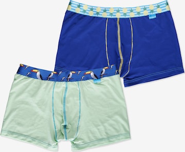 UNABUX Boxer shorts ' RUPERT ' in Blue: front
