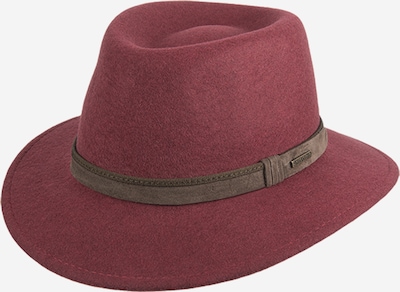 Hatland Hut 'Toronto' in weinrot, Produktansicht