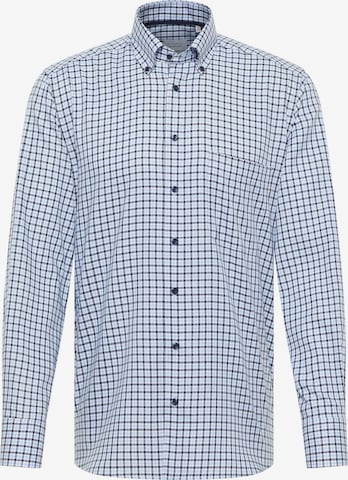 ETERNA Zakelijk overhemd in Blauw: voorkant