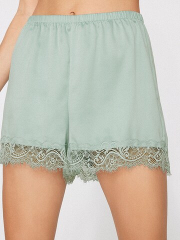 Tezenis Regular Pajama Pants in Green