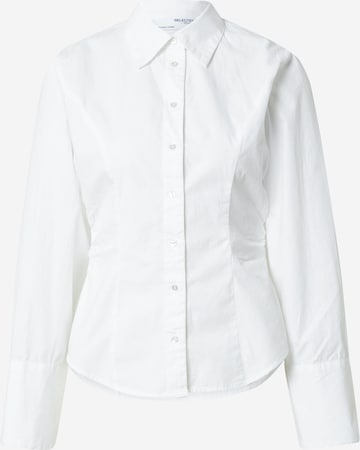 Camicia da donna 'Meggy' di SELECTED FEMME in bianco: frontale