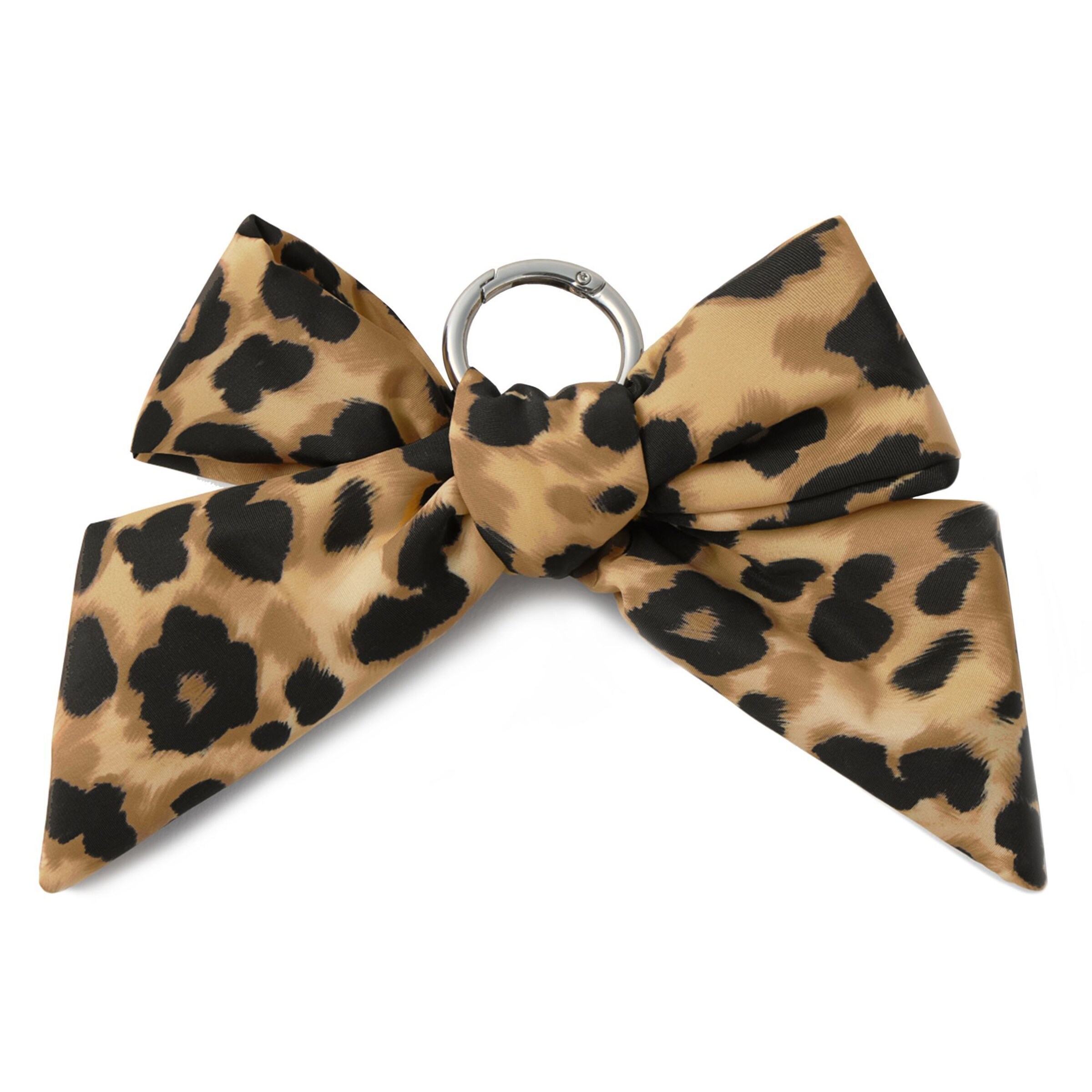 Wouf Key Ring 'Charms' in Beige: front