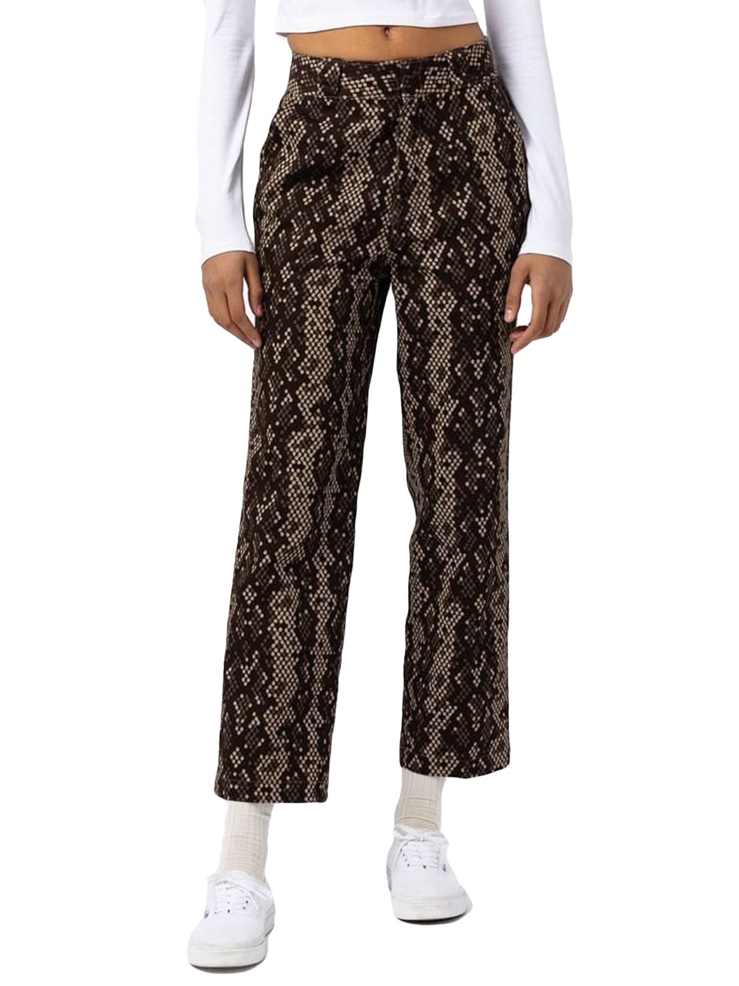 DICKIES Spodnie 'CAMDEN PANT W KHAKI' w rozmiarze 38 w kolorze ciemnobrązowym, Podgląd produktu