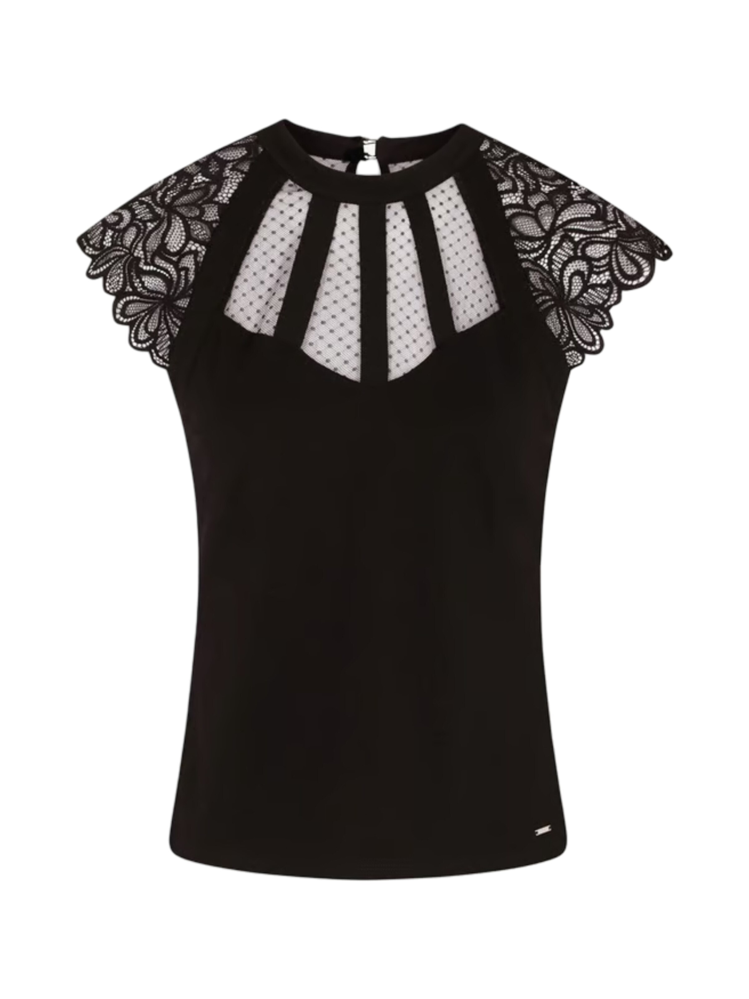 Camicia da donna '222-DEMANE' di Morgan De Toi in nero: frontale