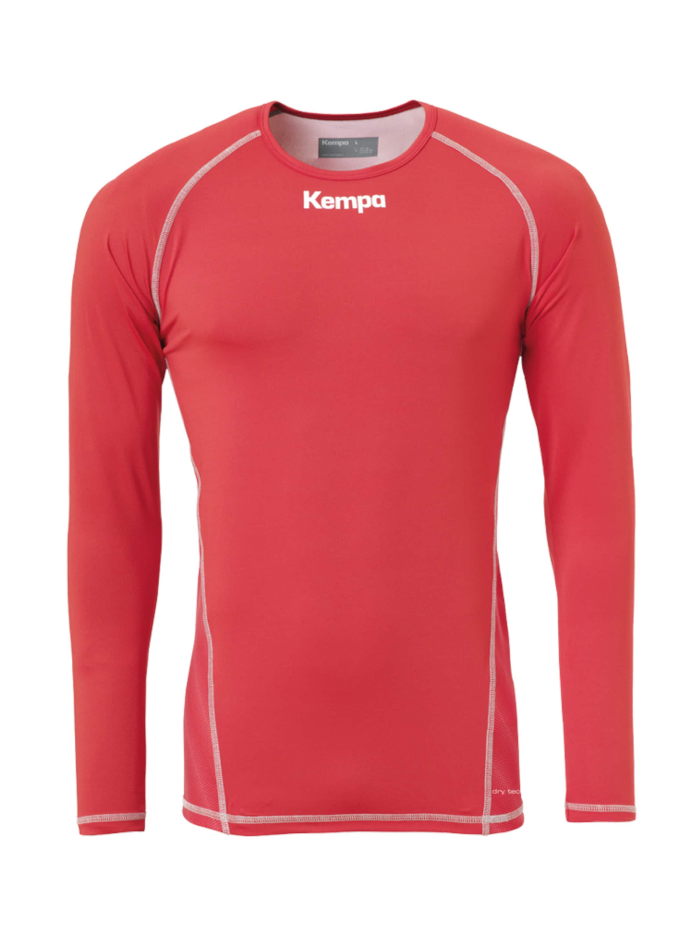KEMPA Funktionsshirt in Rot: Vorderseite