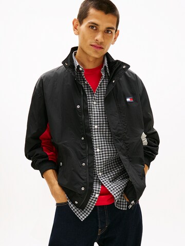 Tommy Jeans Kevad-sügisjope 'HERITAGE', värv must