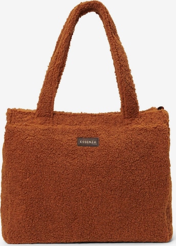 ESSENZA Shoulder Bag 'Peyton' in Brown: front