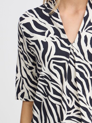 Fransa Bluse ' FLORA' in Schwarz