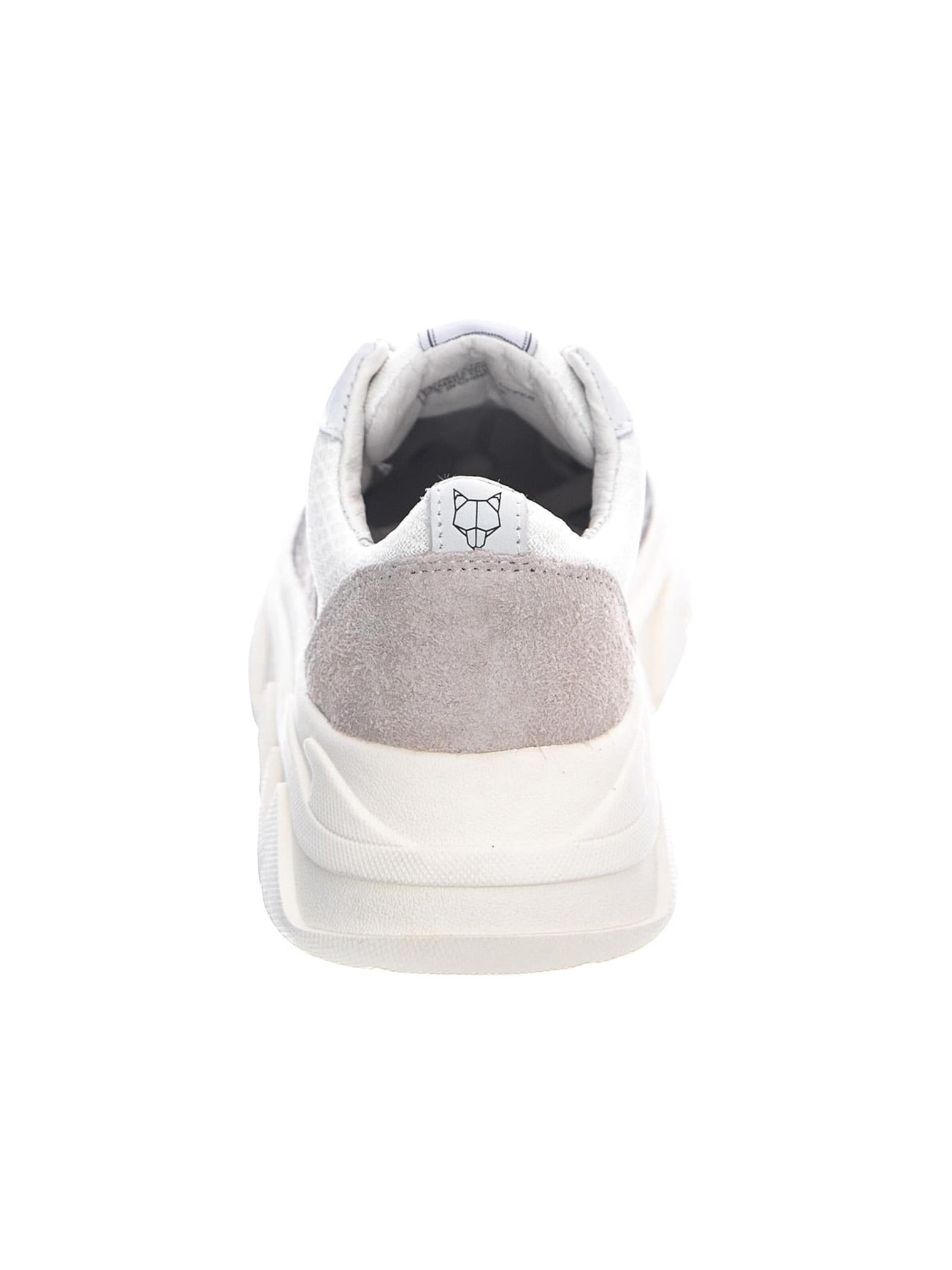 Scarpa stringata sportiva 'Waves Sneakears' di NAKED WOLFE in bianco
