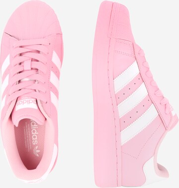 Zapatillas top superstar rosas