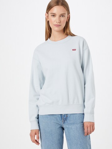 LEVI'S ®Sweater majica 'Standard Crew' - plava boja: prednji dio
