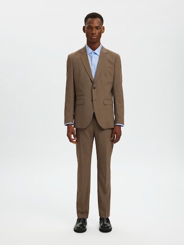 SELECTED Regular fit Бизнес риза в синьо