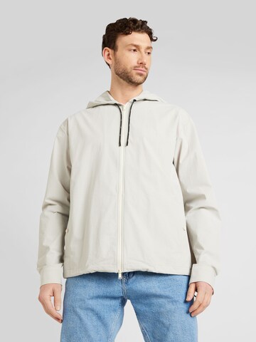 BOSS Between-Season Jacket in White: front