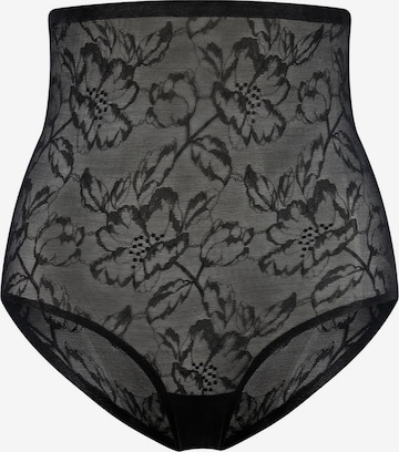 Bye Bra - Cueca modeladora em preto: frente