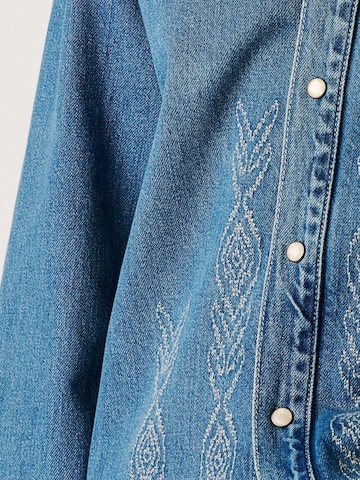 Pepe Jeans Blouse 'ELLEN IKAT '' in Blauw