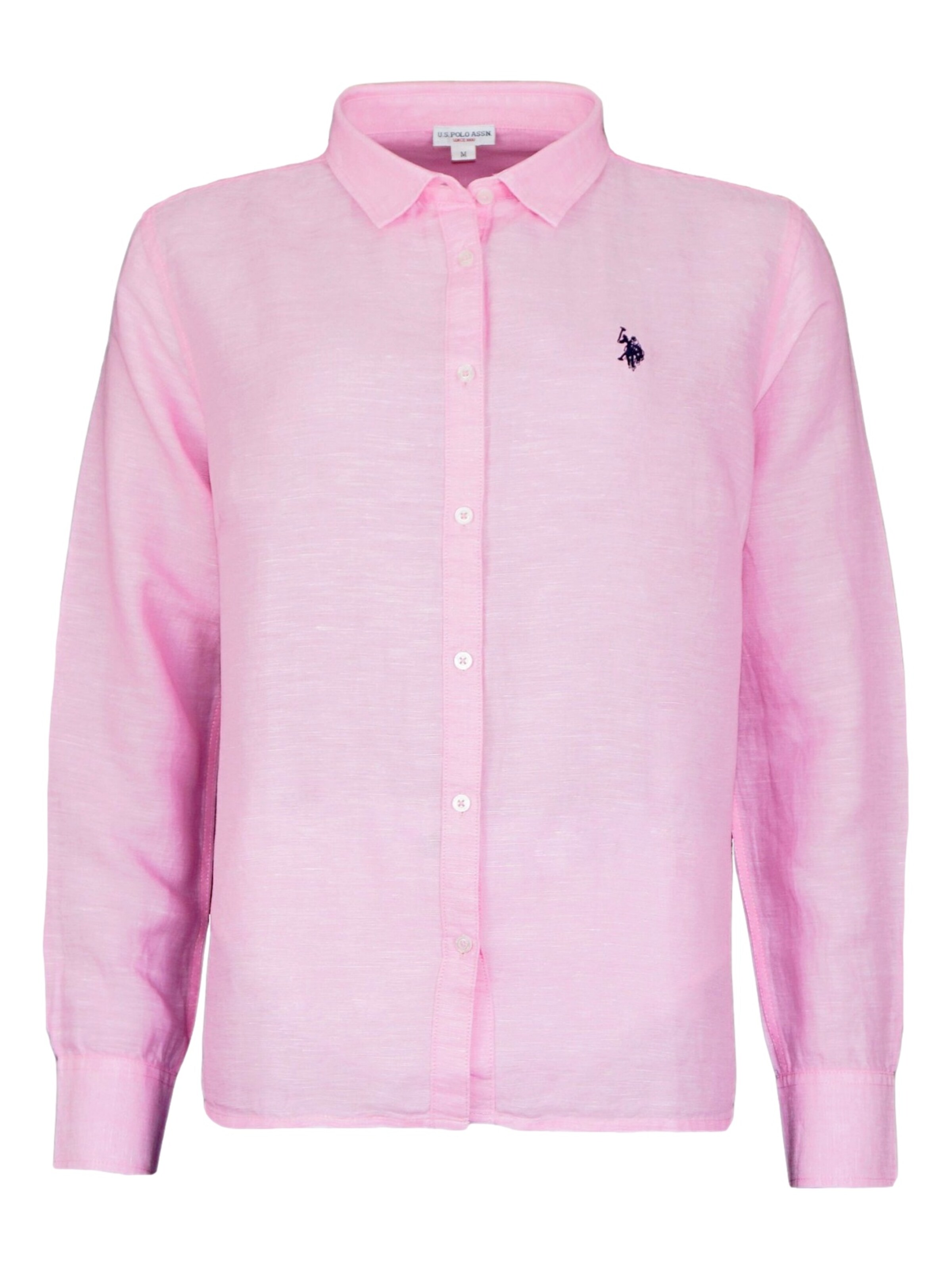 U.S. POLO ASSN. Bluse in Pink: Vorderseite