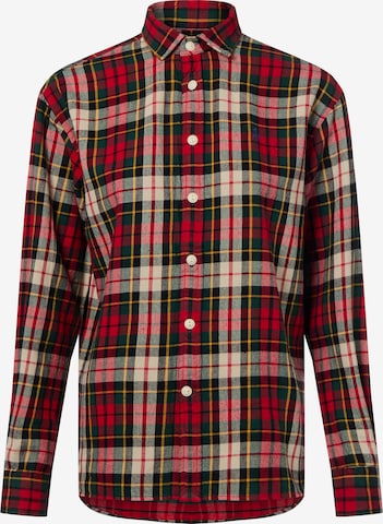 Chemisier Polo Ralph Lauren en rouge : devant