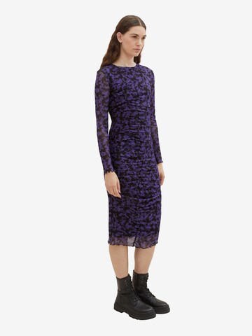 Robe TOM TAILOR DENIM en violet : devant