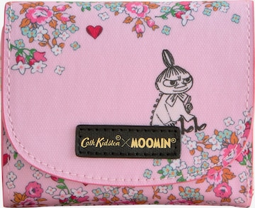 Cath KidstonNovčanik 'Mumins Faltbares' - roza boja: prednji dio