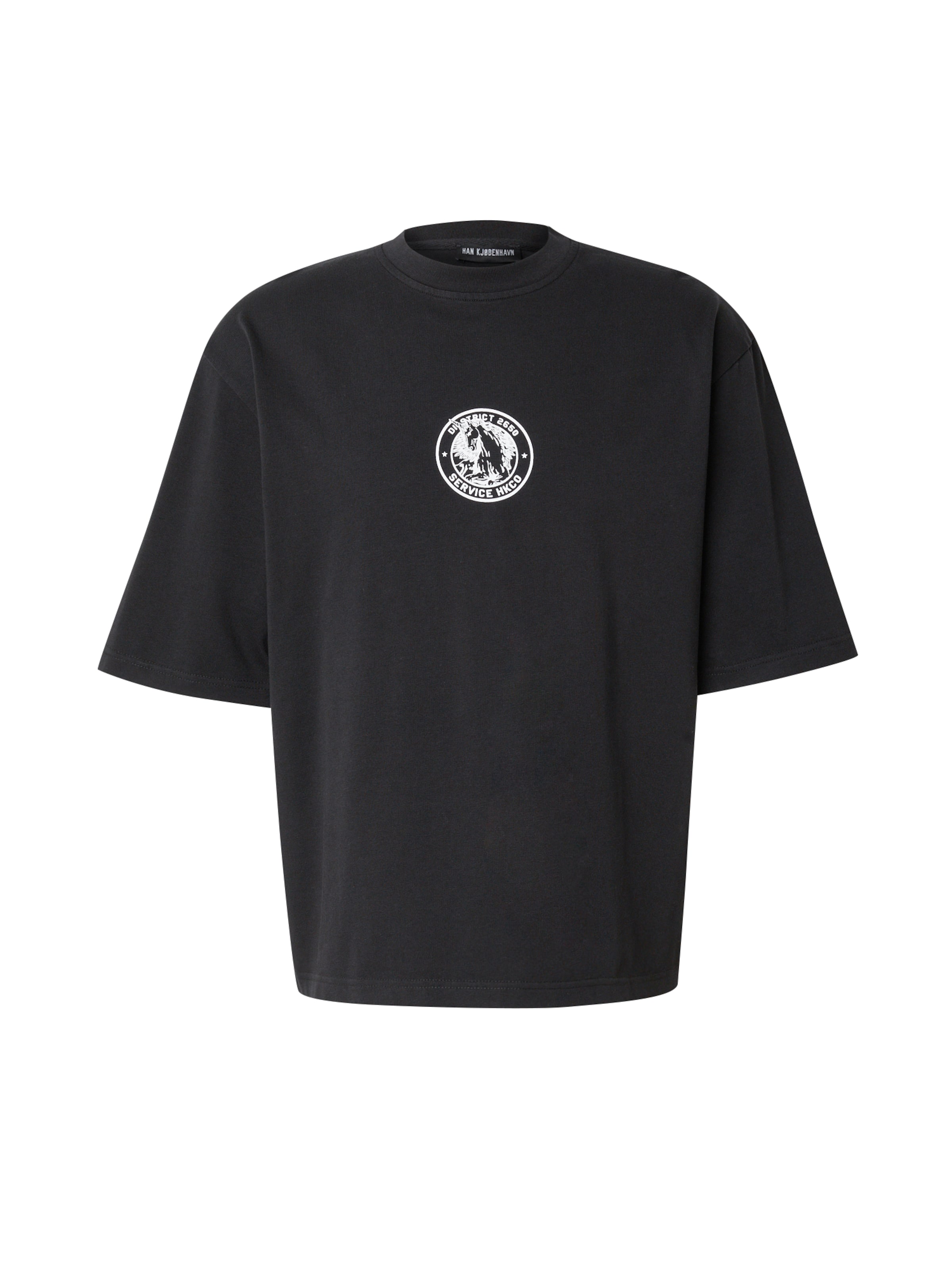Han Kjøbenhavn Μπλουζάκι σε μαύρο: μπροστά