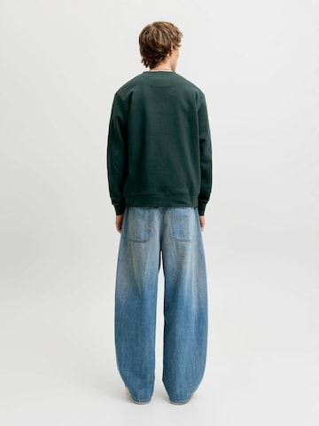 JACK & JONES Sweatshirt 'JJESoho' in Green