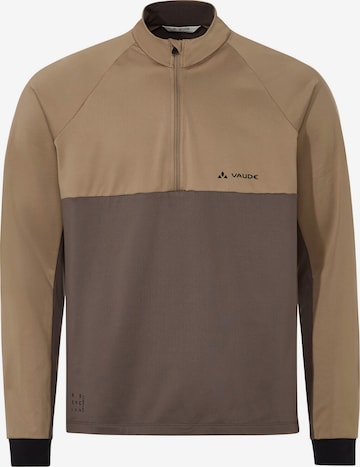 VAUDE Performance shirt 'Qimsa' in Beige: front