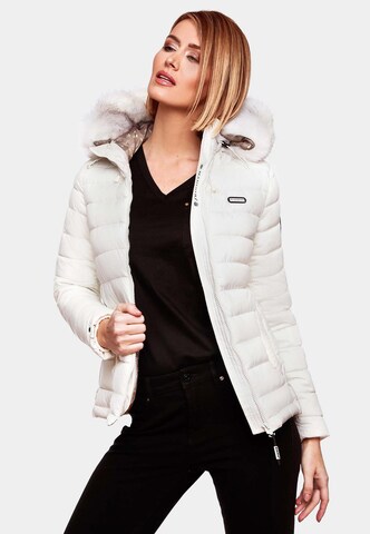 MARIKOO Winter jacket 'Nasriin' in White