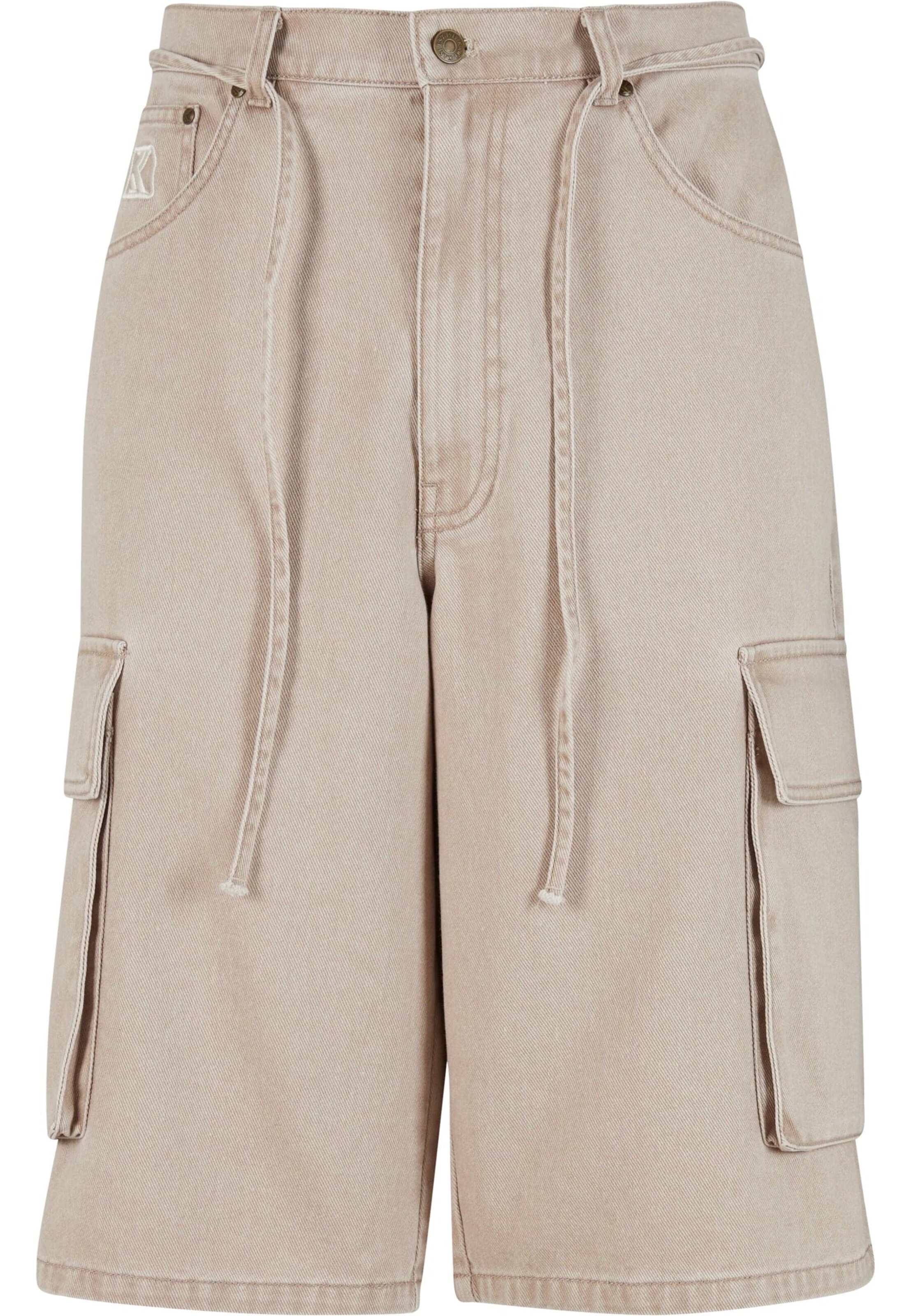 Loosefit Pantaloni di Karl Kani in beige: frontale