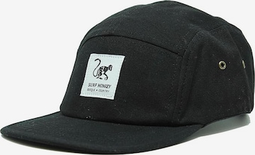 Surf Monkey - Boné desportivo em preto: frente