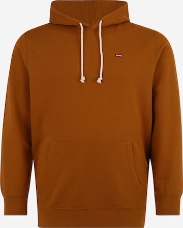 Levi's® Big & Tall Sweatshirt i brun: framsida