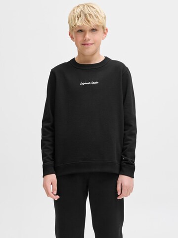 Jack & Jones Junior Sweatshirt in Black: front
