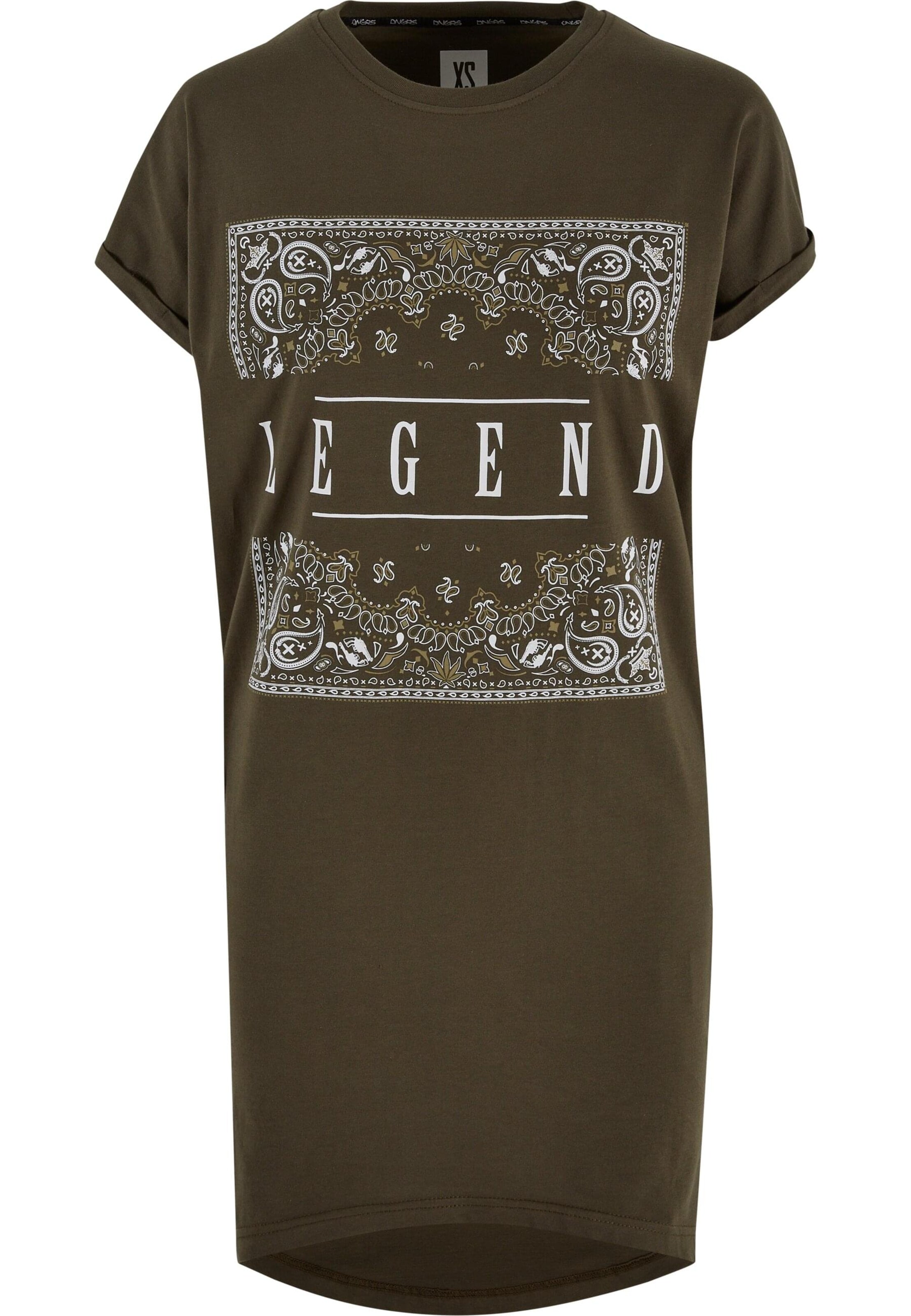 Dangerous DNGRS Kleid in Grün: Vorderseite