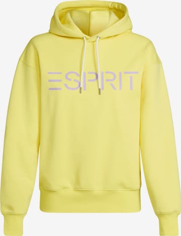 ESPRIT Sweatshirt in Geel: voorkant