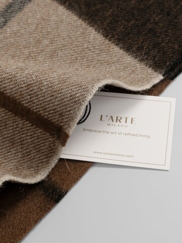 L'Arte Milano Shawl in Brown