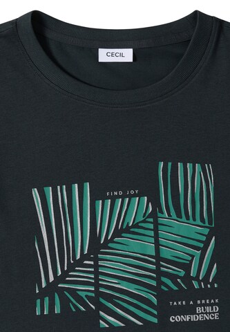 Maglietta di CECIL in nero