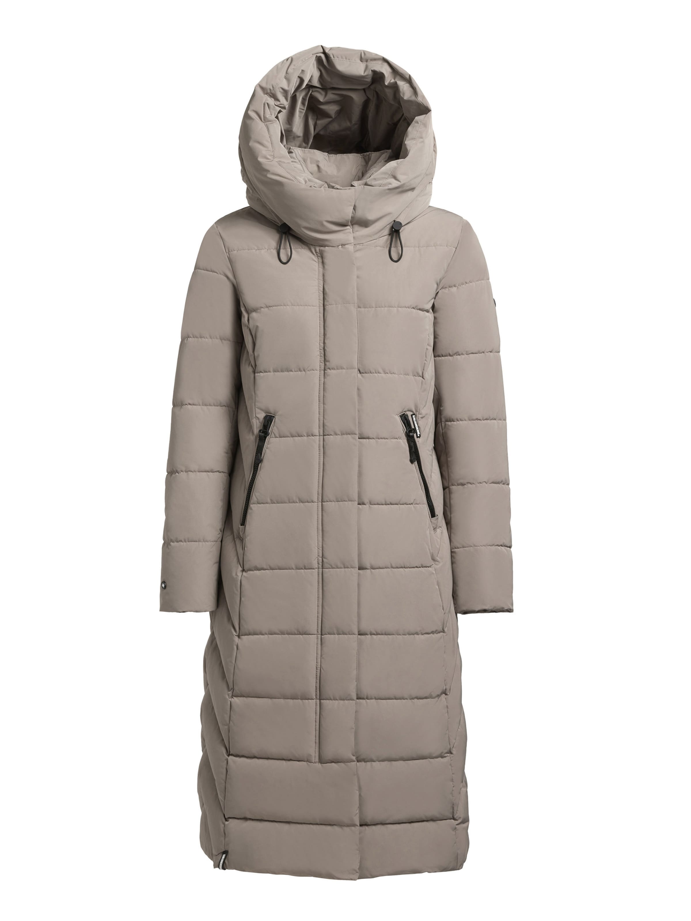 khujo Wintermantel 'Sensy' in Beige: voorkant