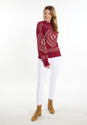 Pull-over usha FESTIVAL en rouge