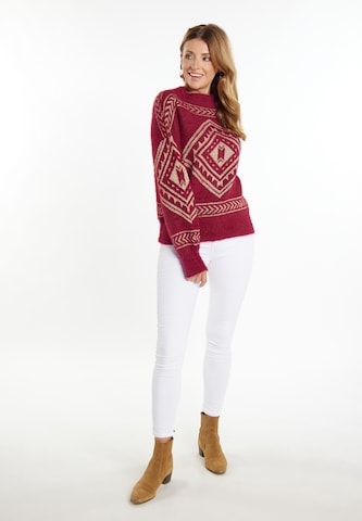 usha FESTIVAL Sweater in Red