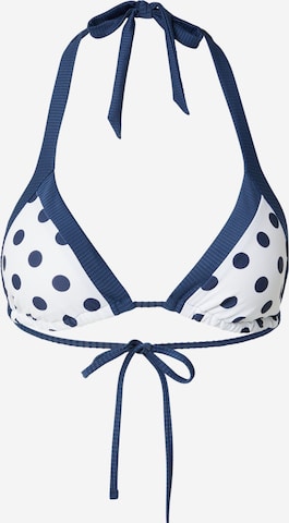 HOLLISTER Bikini zgornji del | modra barva: sprednja stran