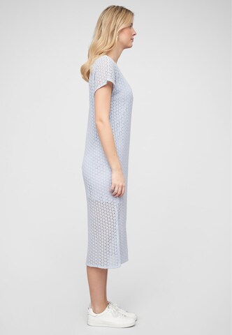 VILA Knitted dress 'VIJulisa' in Blue